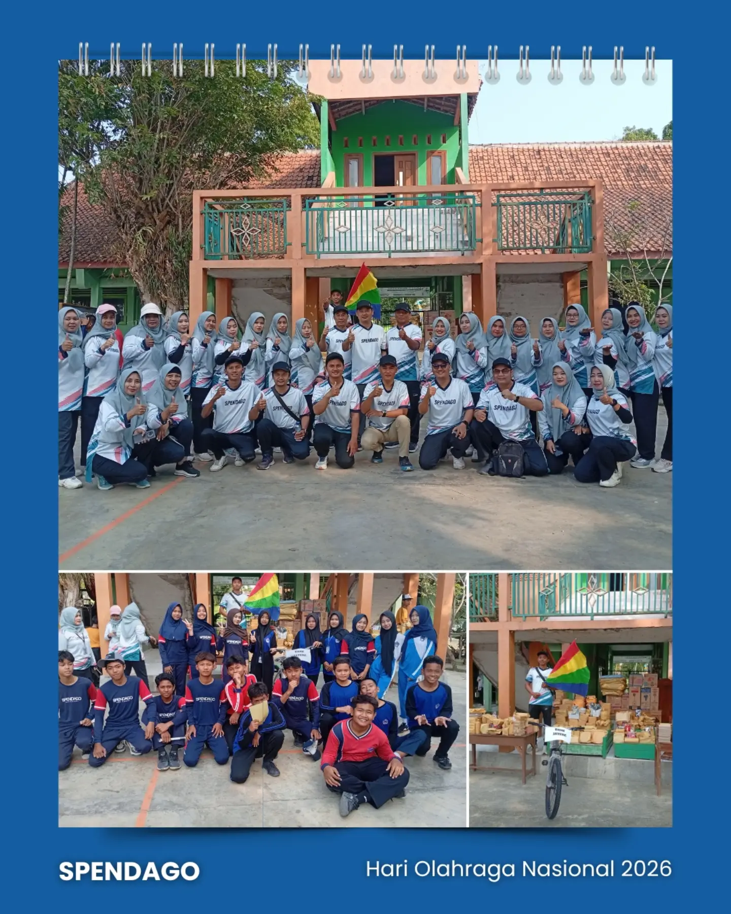 🏃‍♂️🎉 Jalan Sehat Haornas Tahun 2026 SMPN 2 Tegowanu ✨